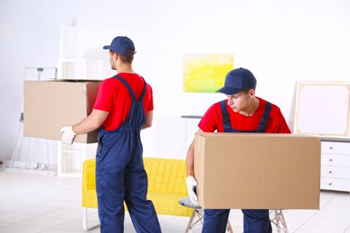 Van loading help for a local move in Finsbury Park