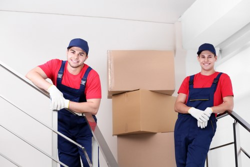Professional loading and transport for a flat move in North London