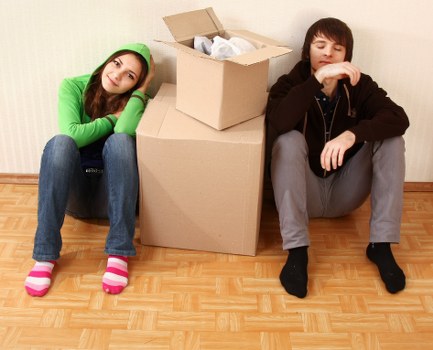 Local office movers handling equipment and furniture in a North London business move