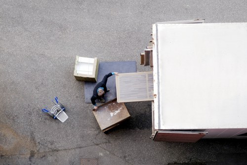Removing bulky household furniture from a local flat