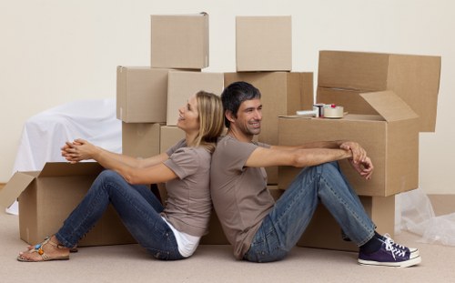 Careful transport of household items for a local removal job