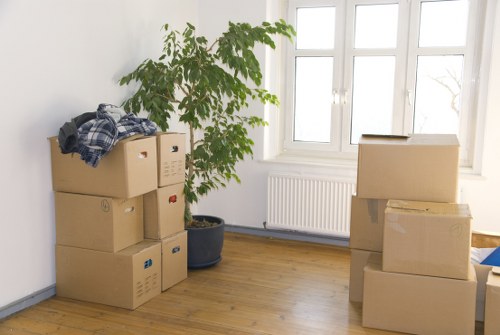 Local moving van service for flats and apartment moves
