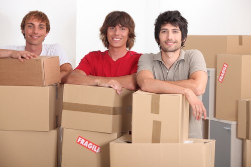 Commercial removals support for an office move near Finsbury Park
