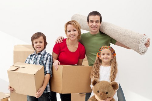 Local movers handling flat access and stairs in Finsbury Park
